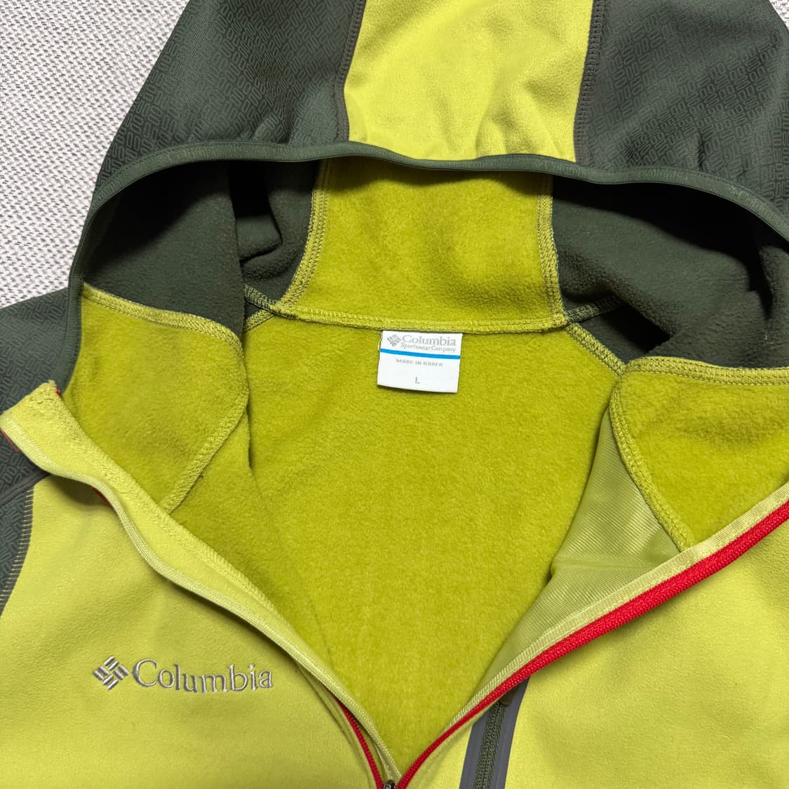 컬럼비아 기모 풀오버 상품이미지2