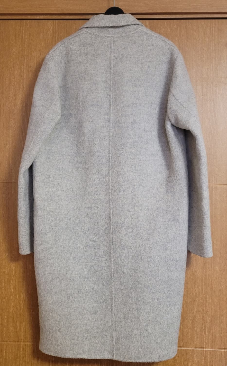 SISLEY |  그레이 롱코트 55 | (모81,알파카19) 상품이미지7