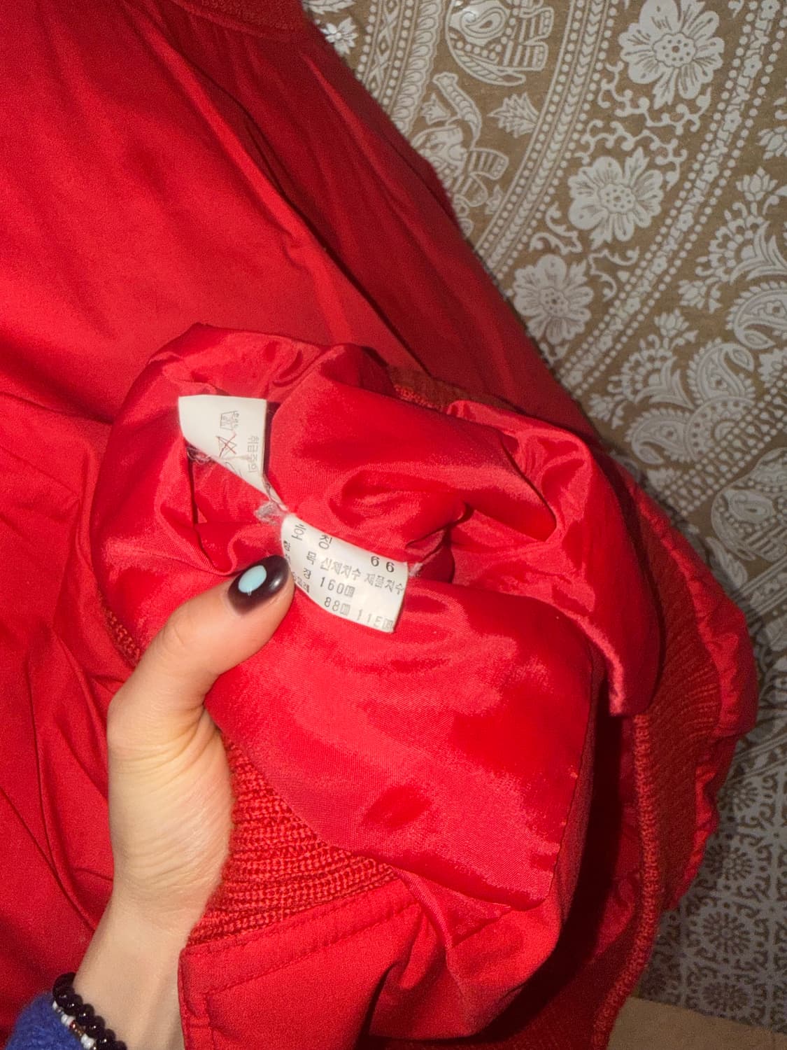 Lesjenes 빈티지 디테일 패디드 점퍼 상품이미지6