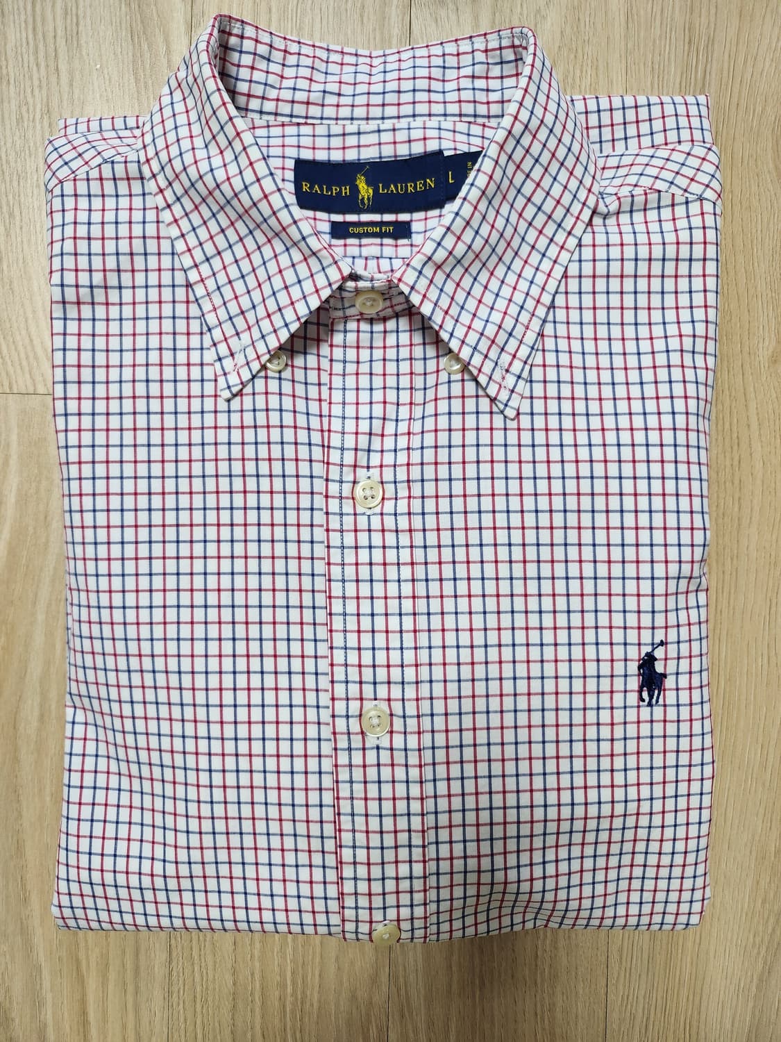 폴로랄프로렌 체크셔츠 (L 상품이미지5