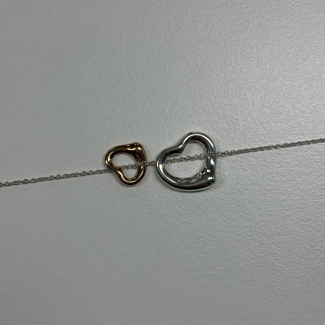 티파니앤코 더블 콤비 오픈하트 목걸이 상품이미지3