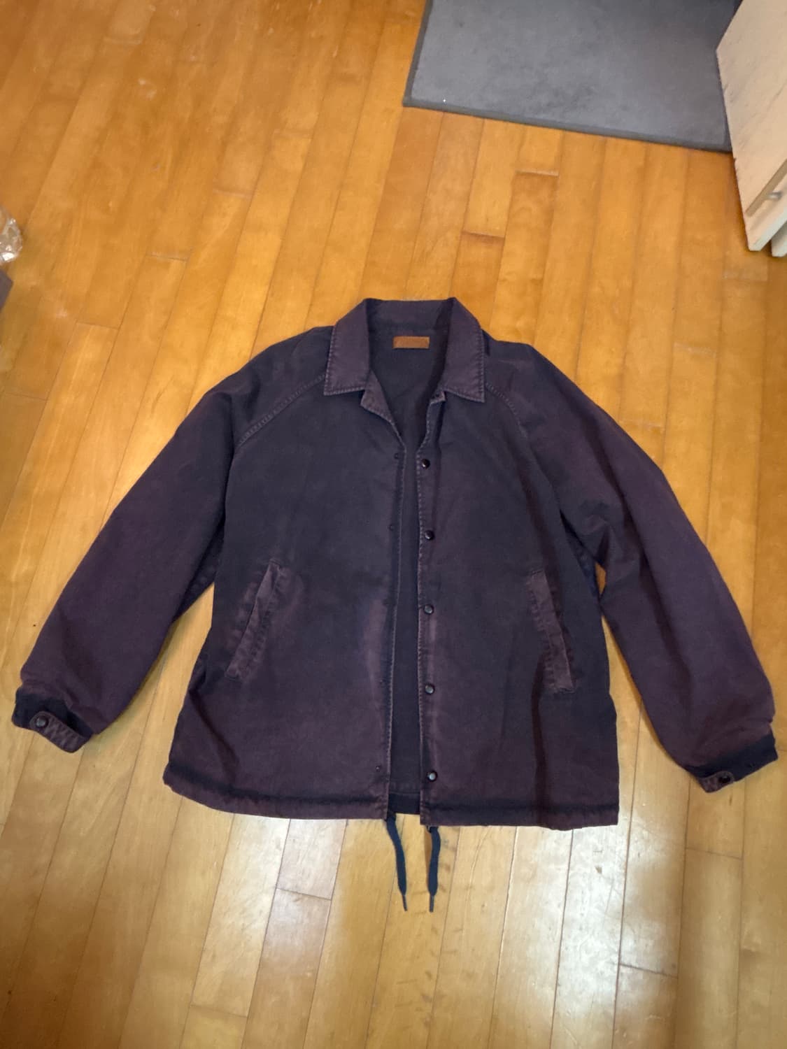 블랙아웃 코치 자켓 M사이즈 상품이미지1