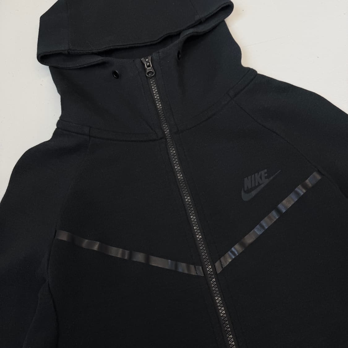 나이키 센트럴씨 드릴 테크팩 테크플리스 후드집업 블랙  [Price] 4 상품이미지3