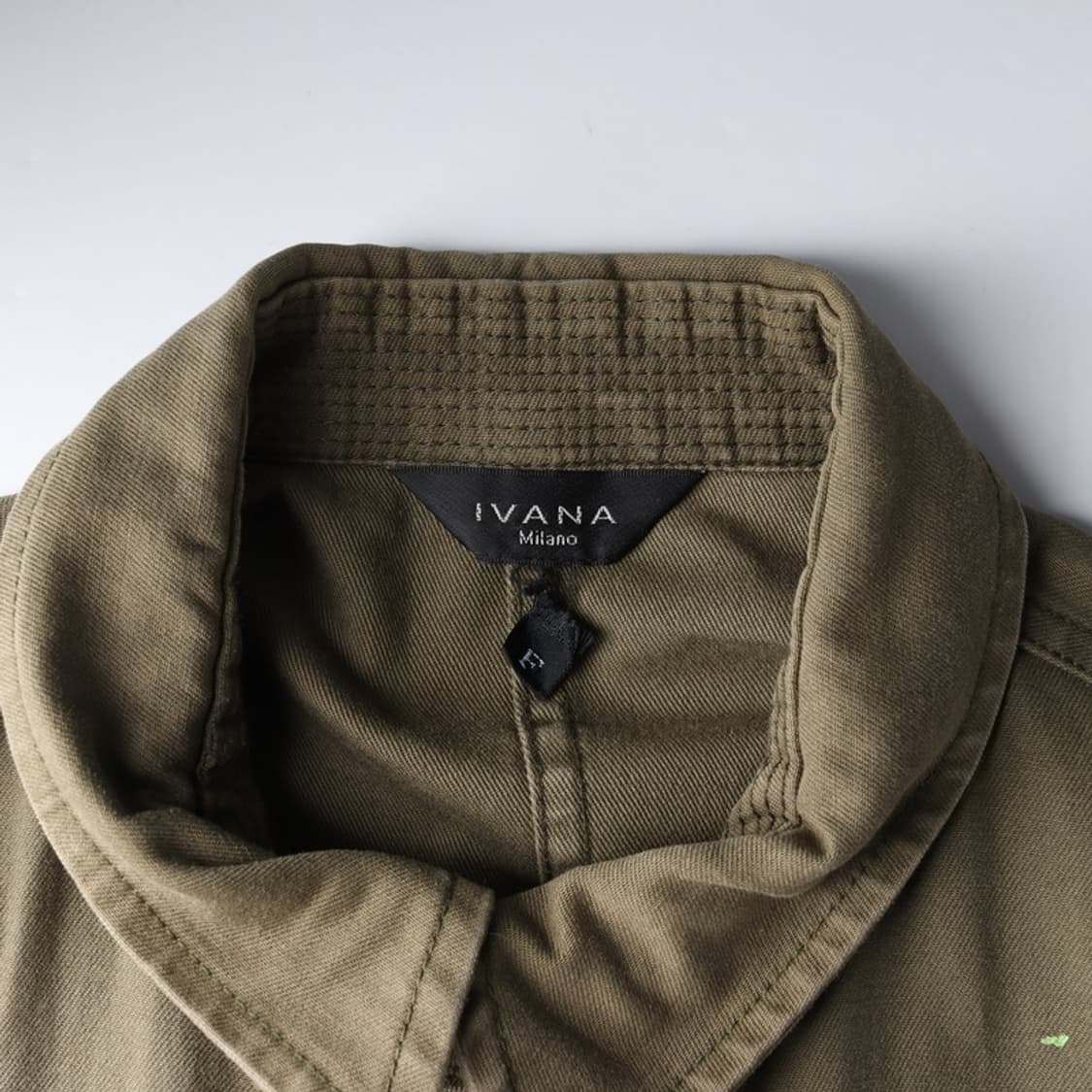 이바나 밀라노 페인트 스플래터 코튼 필드 자켓 F 상품이미지5