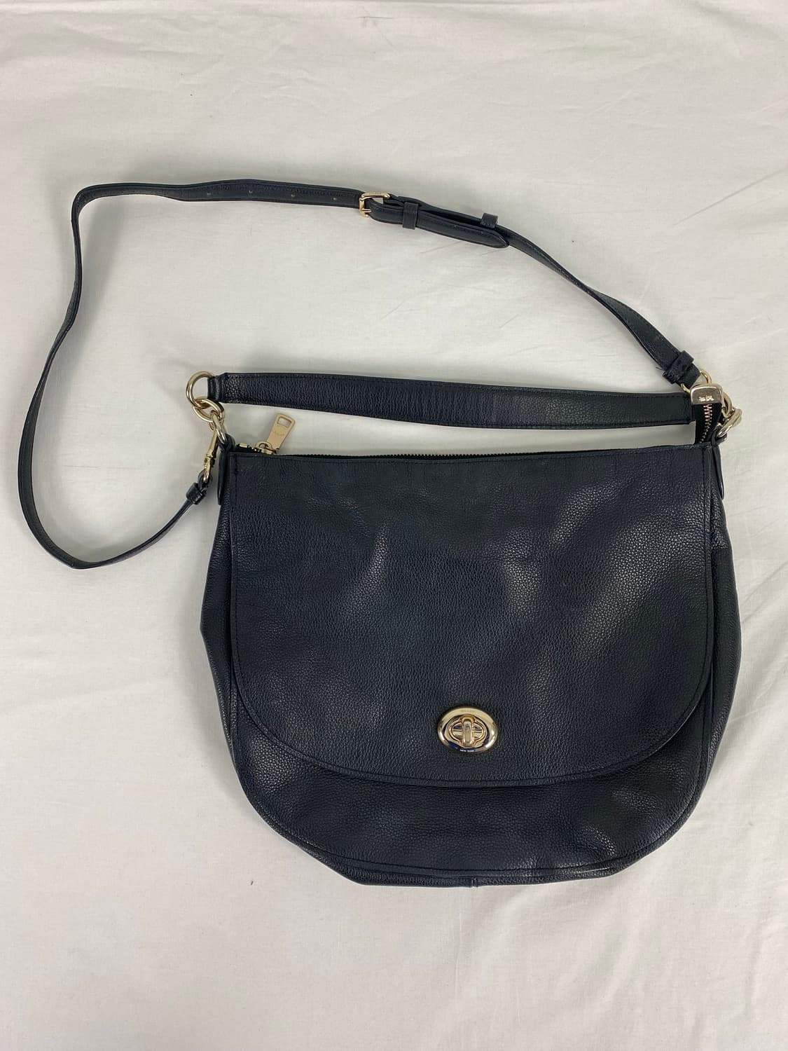 코치 턴락 레더 페블 호보백 투웨이백 <90> 상품이미지2