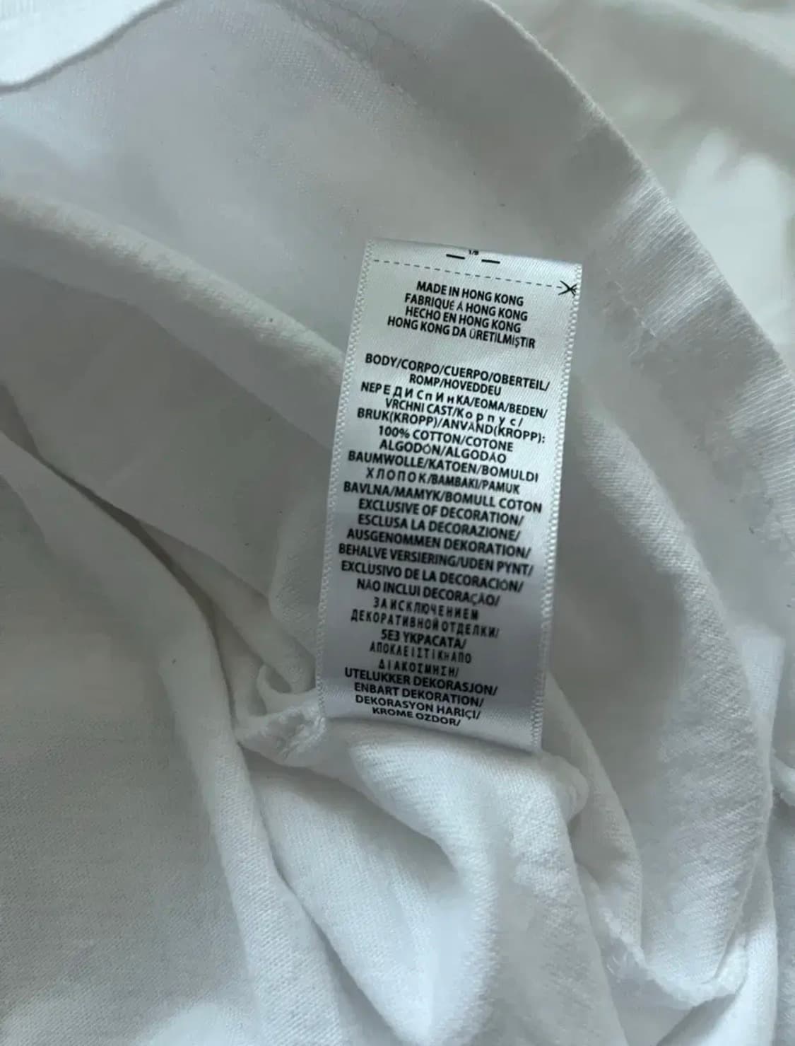 폴로 랄프로렌 정품 화이트 롱슬리브 티셔츠 상품이미지5