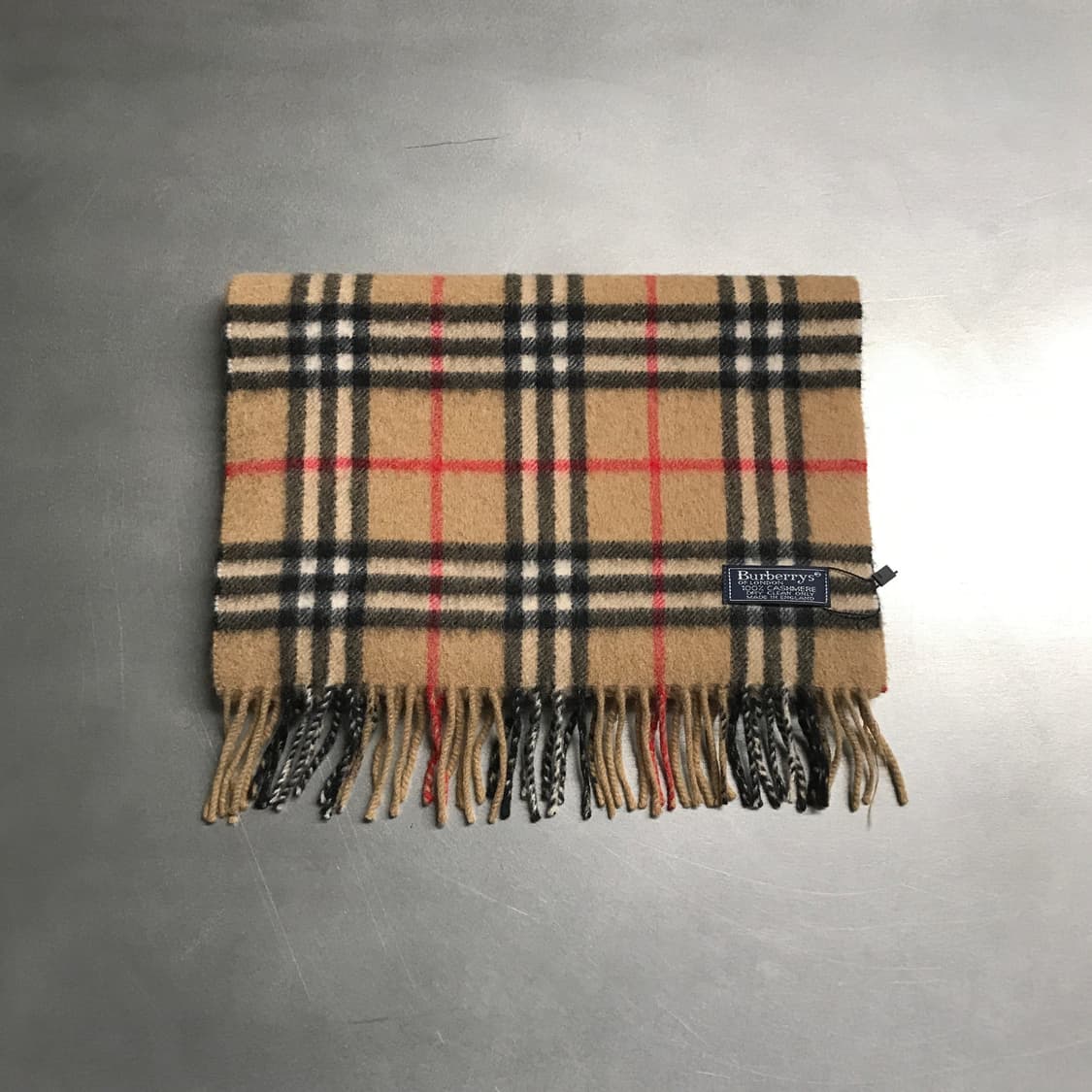 버버리 정품 캐시미어 머플러 베이지 상품이미지1
