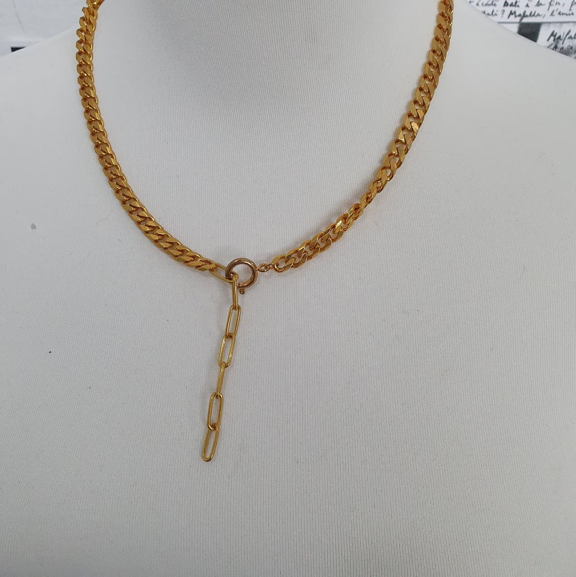 [Vintage] Green Green GOLD Necklace 상품이미지4