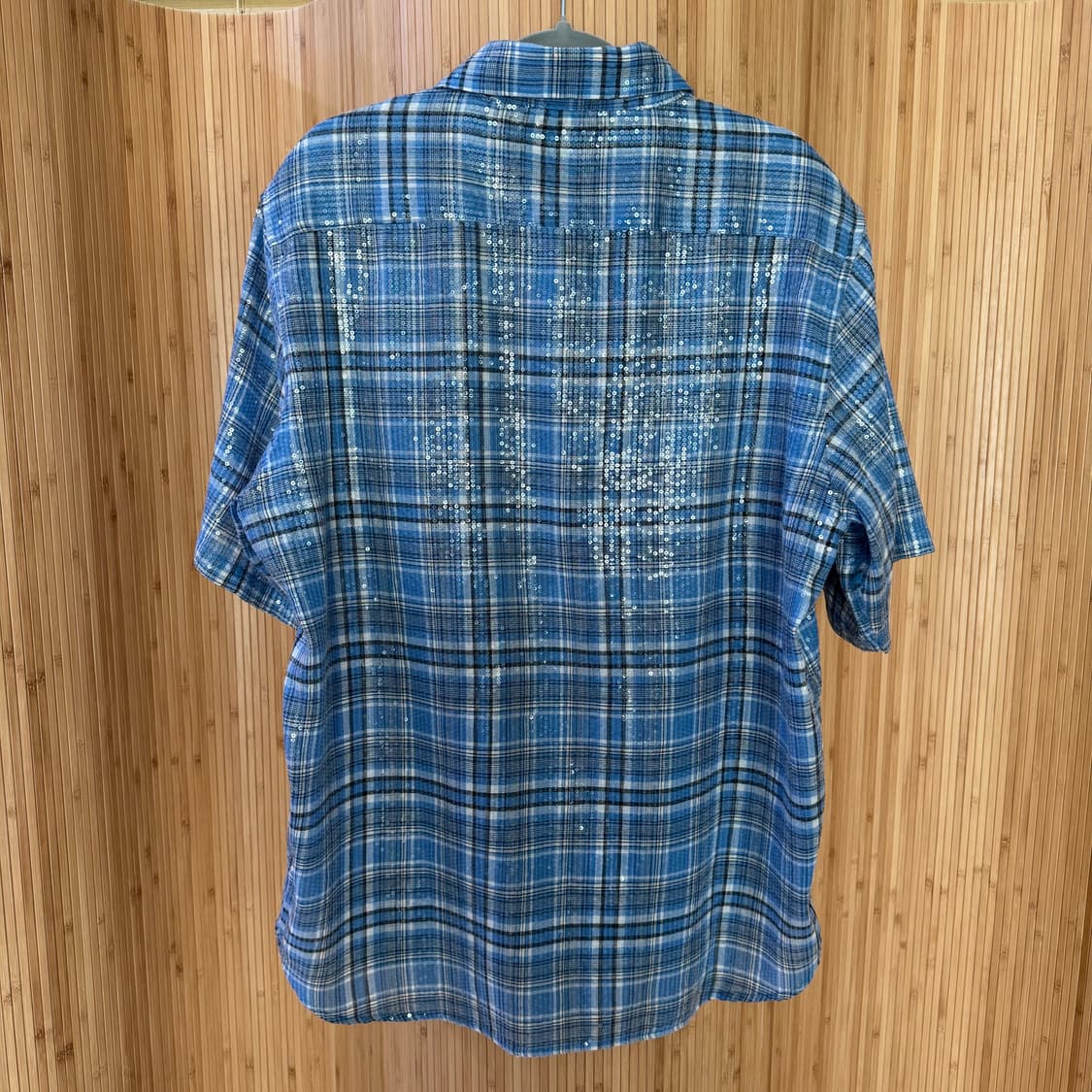 AFB SPANGLE SS SHIRTS BLUE 상품이미지4