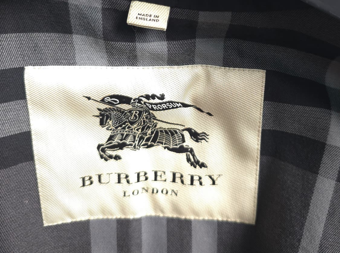 버버리 정품 PRORSUM 영국생산 블랙 트렌치코트 클래식 아카이브 10 상품이미지8