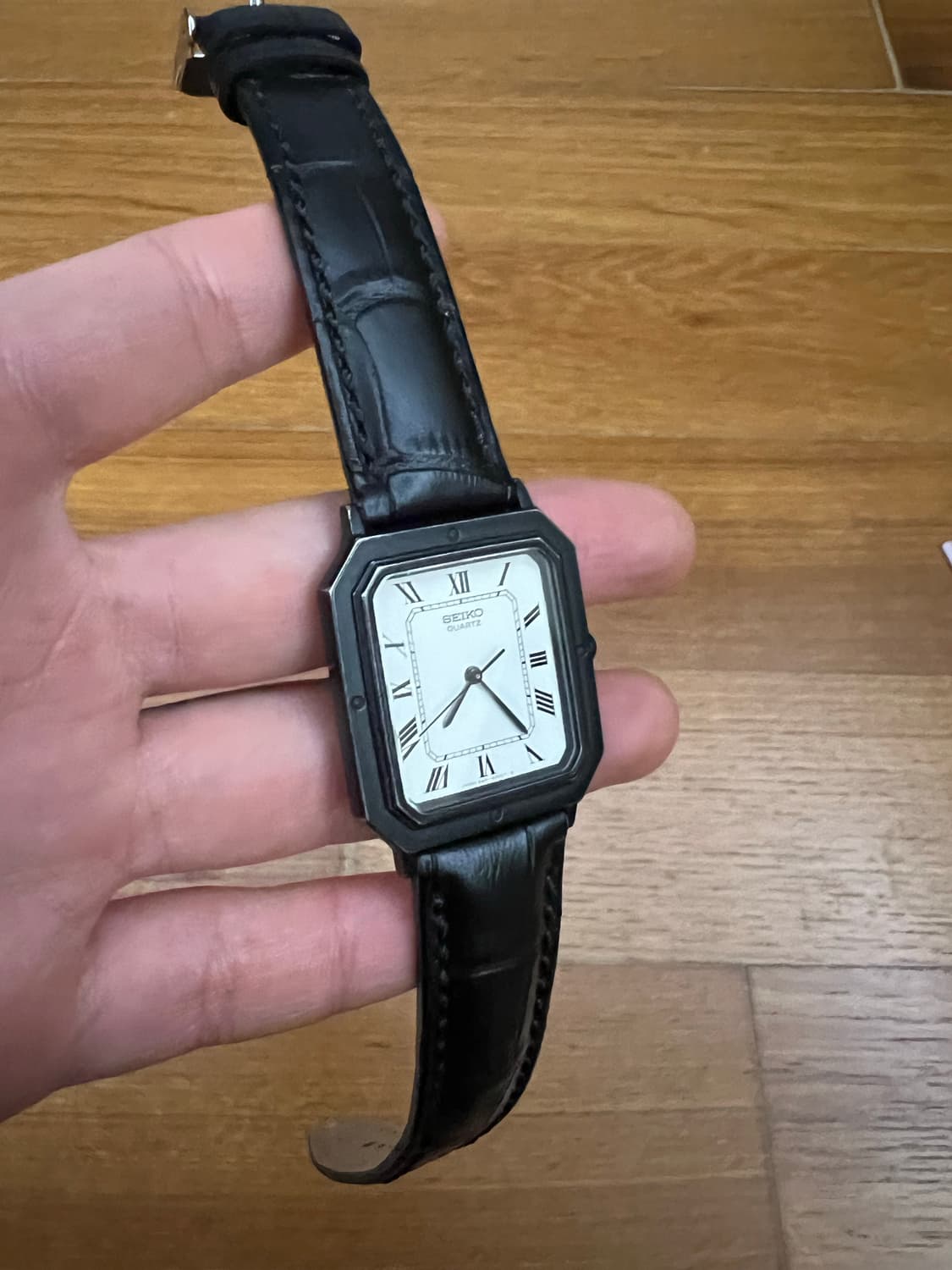 세이코 샤리오 초레어 탱크 스티브잡스 시계 상품이미지6