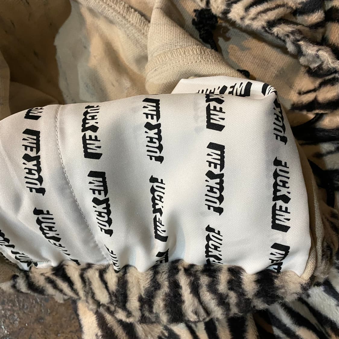 (XL) 네이버후드 지브라 퍼 팬츠 상품이미지3