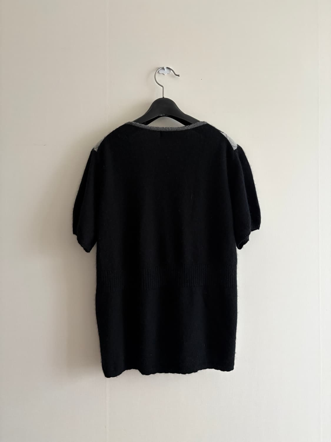 캐시미어 아가일 니트 상품이미지3