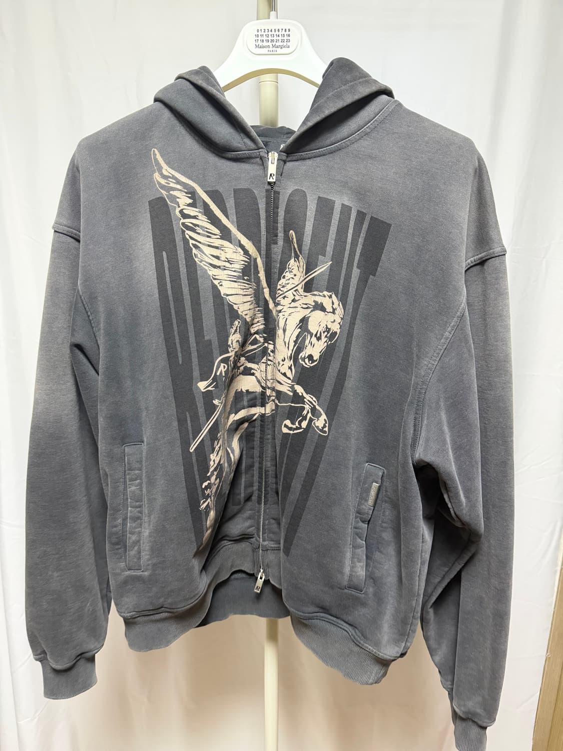 리프리젠트 가먼트다잉 후드집업 상품이미지2