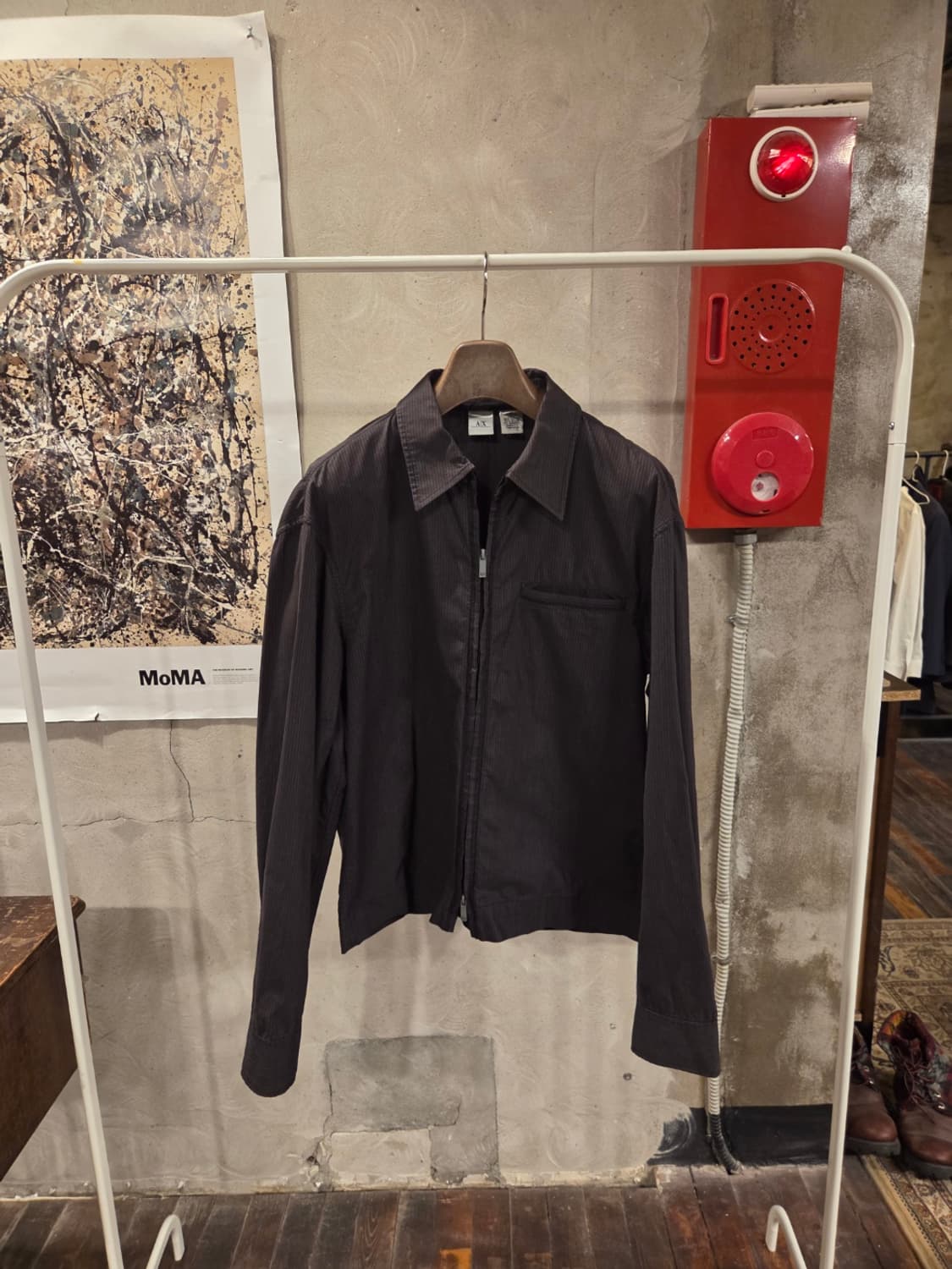 90'S 아르마니 익스체인지 블루종 상품이미지3