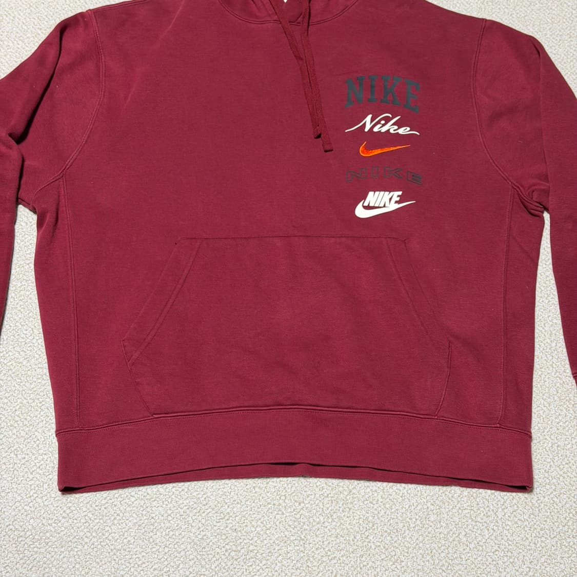나이키 XXL 스우시 빅로고 자수 후드 상품이미지5