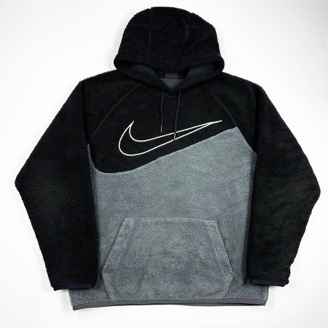 나이키 빅스우시 블랙 후리스 후드티 (XL) 상품이미지2
