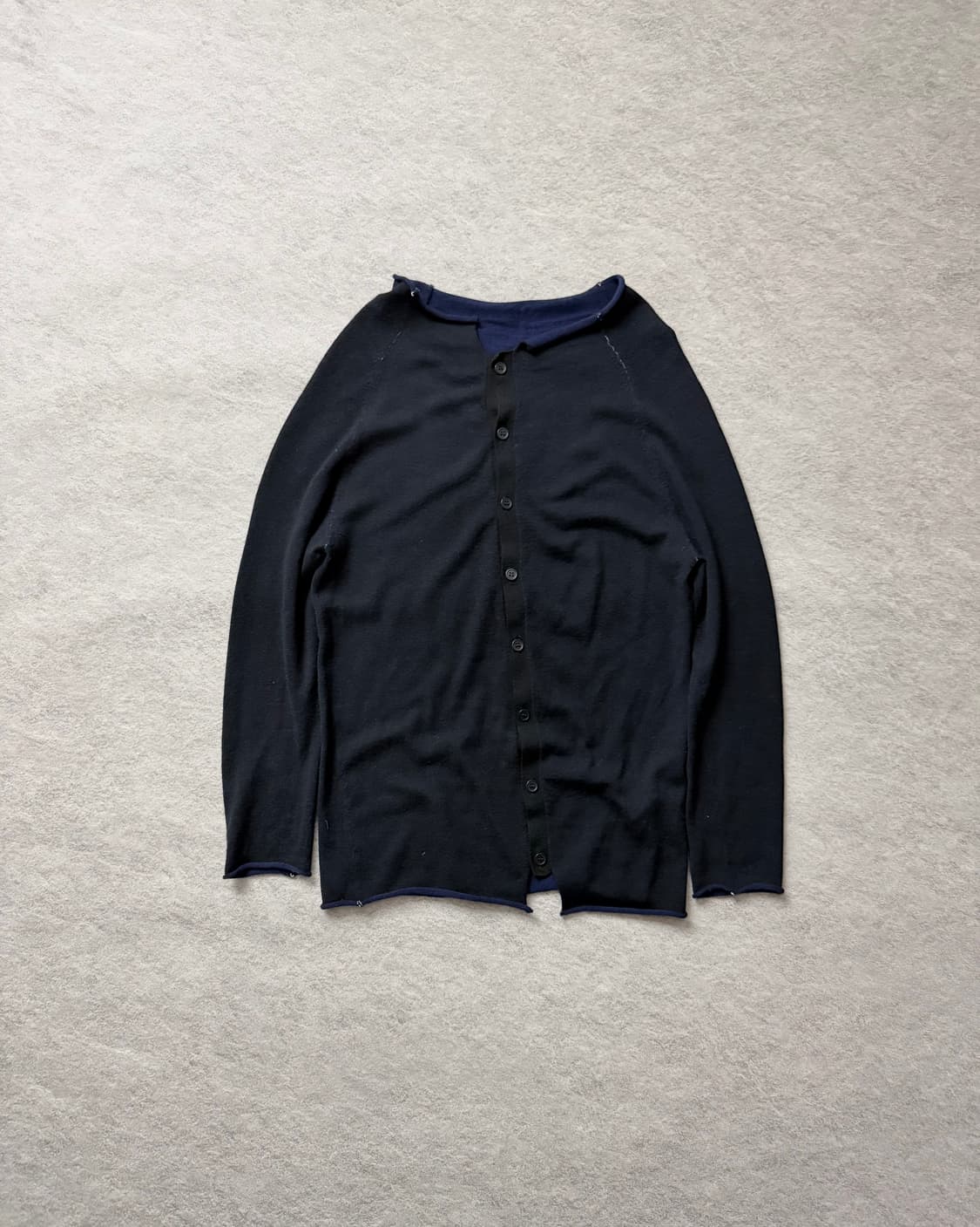 Y’s 비대칭 버튼 가디건 상품이미지1