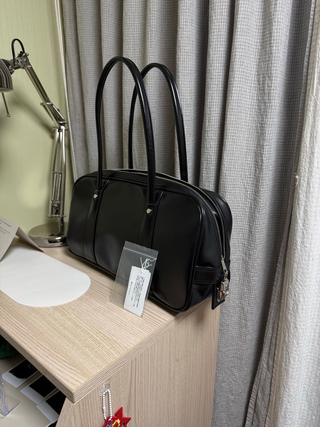 Comme des Gargons 꼼데가르송 더블지퍼백 라지 상품이미지4