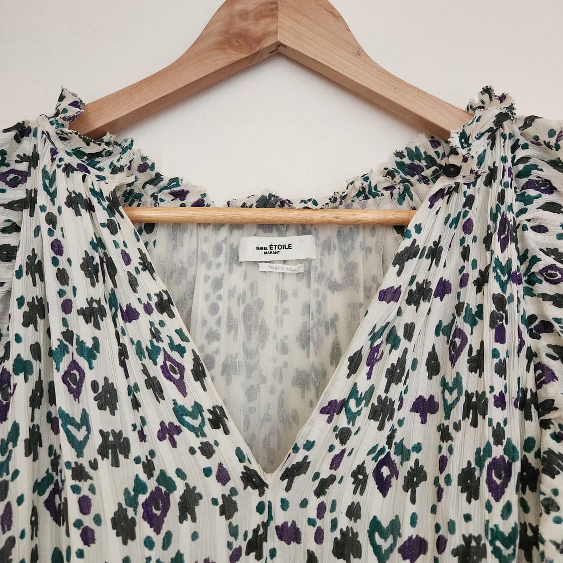 아방한 이자벨마랑 에뚜왈 패턴 블라우스 (36) 상품이미지2