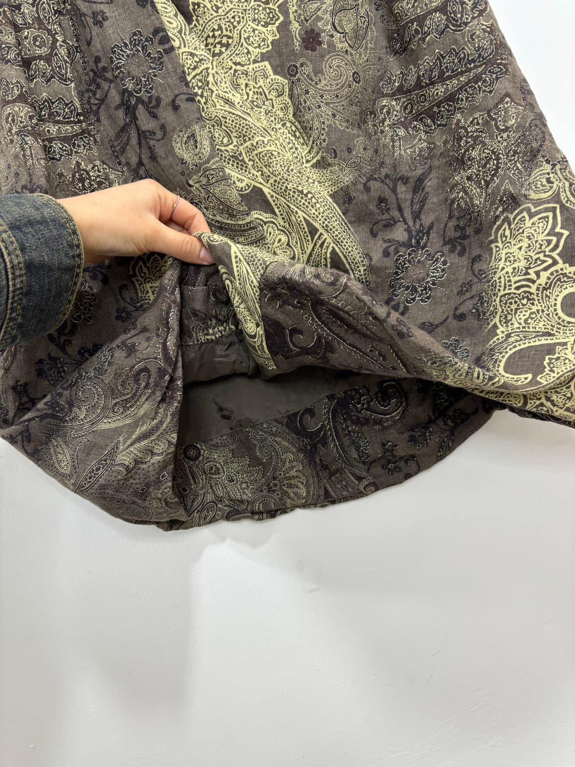 Swinswing 일본 빈티지 패턴 스커트 치마 상품이미지4