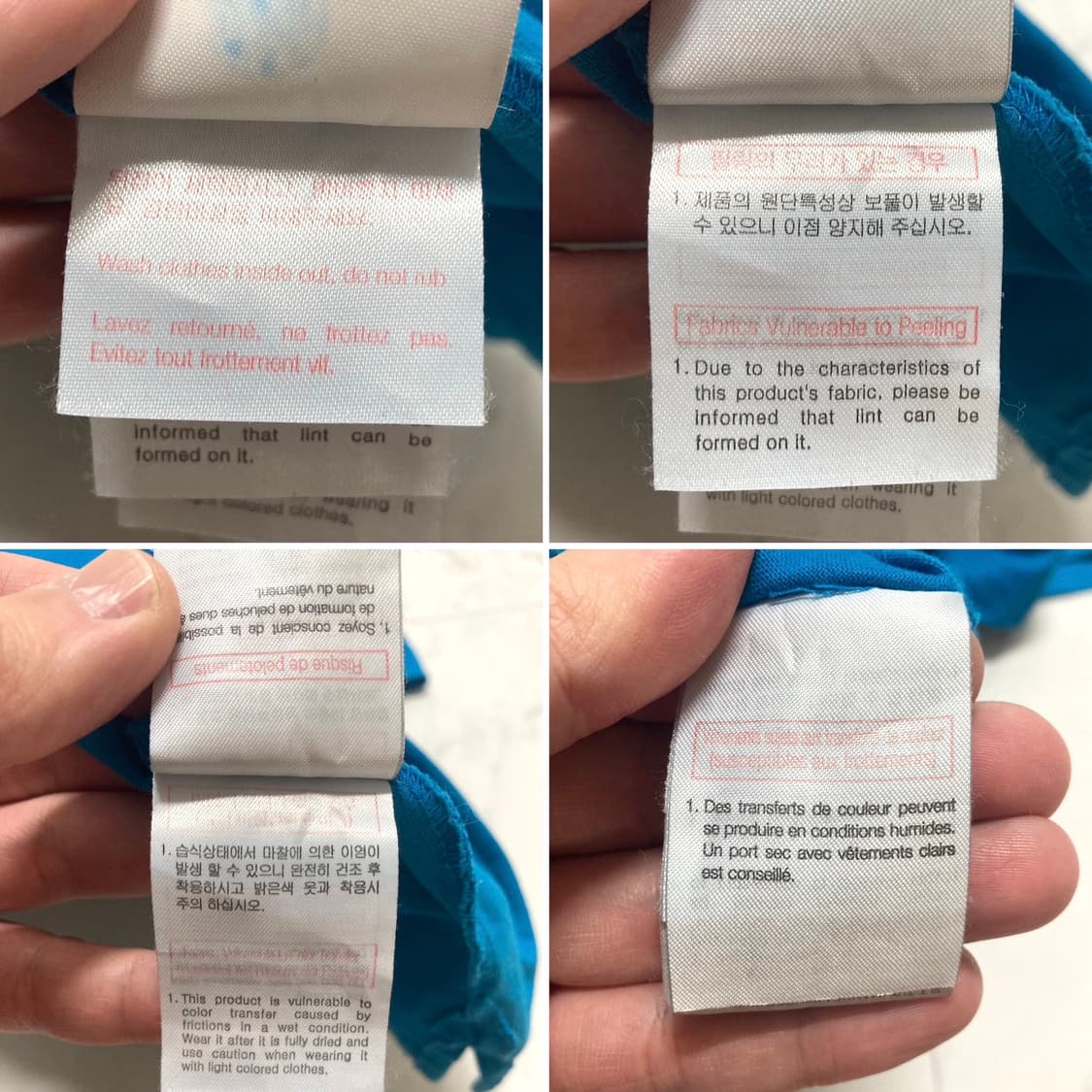 (거의 새것)우영미 23SS 백로고 반팔티 50사이즈, 105-110 상품이미지8