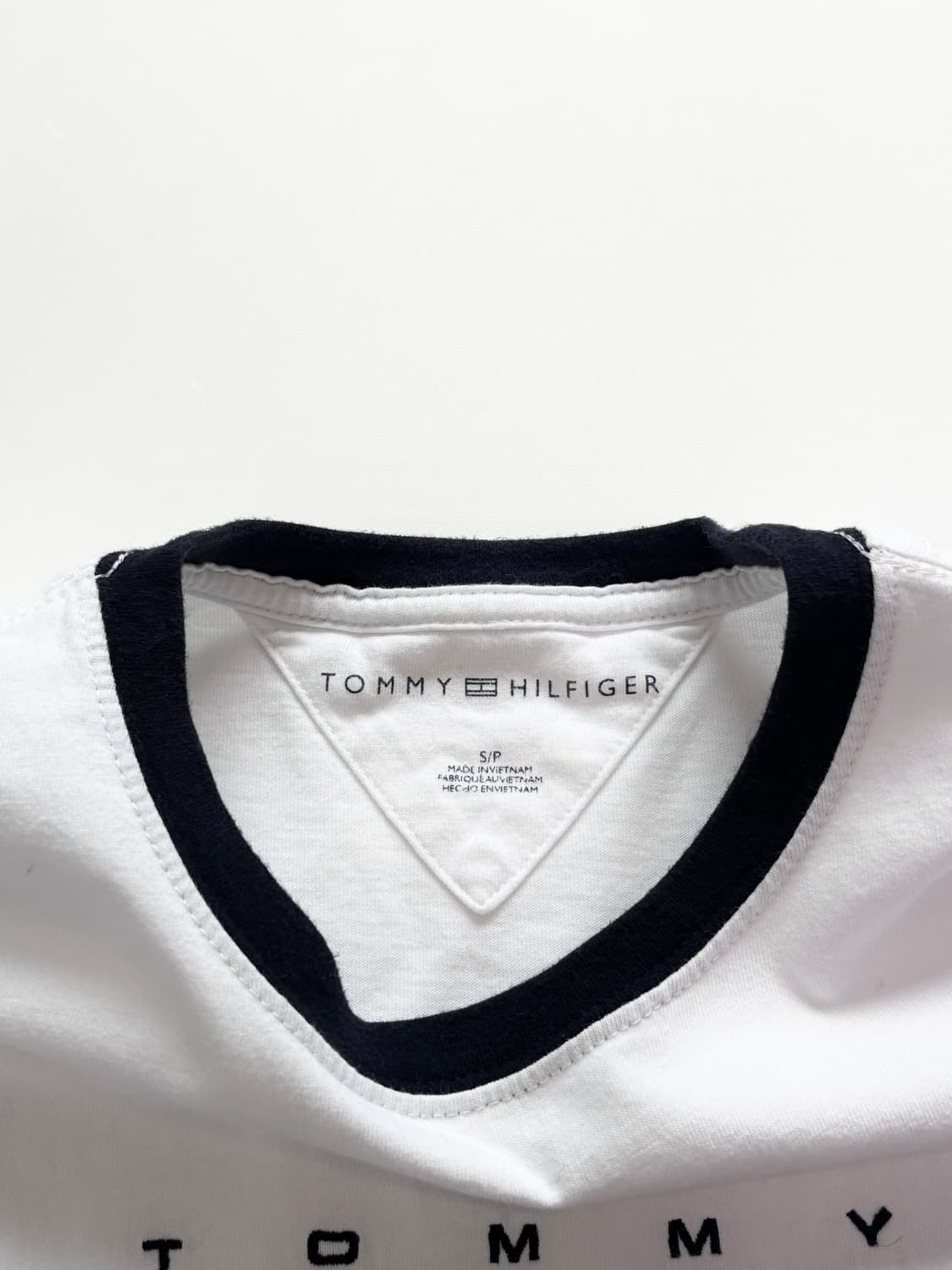 TommyHilfiger 타미힐피거 화이트 티셔츠 상품이미지6