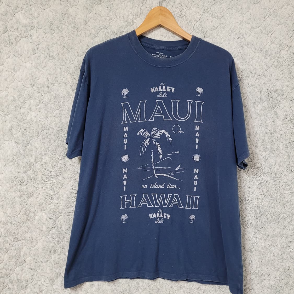 G684 [XL] 아베크롬비 올드스눌 MAUI HAWAII 반팔 티셔츠 상품이미지1