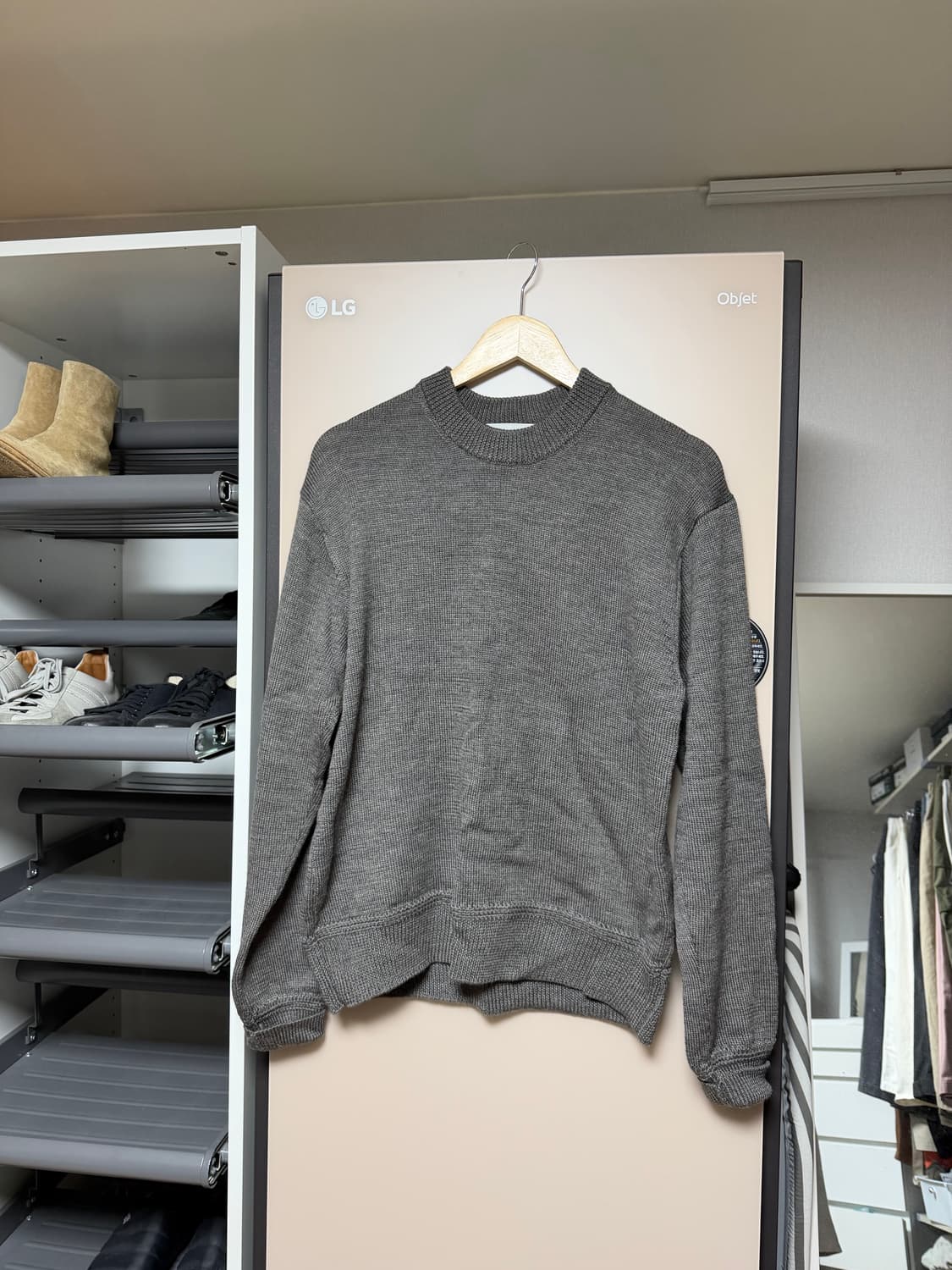 앤즈엔드민즈 메리노울 크루넥 상품이미지1