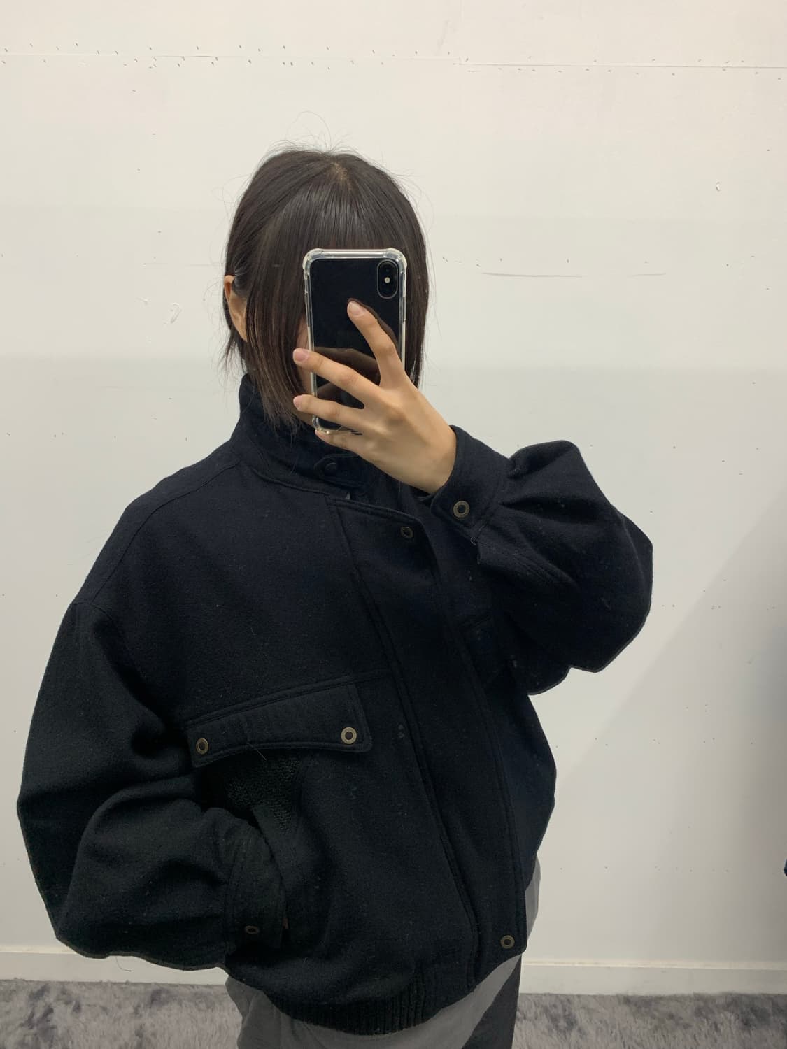 Simple life 90s 울 봄버 상품이미지3