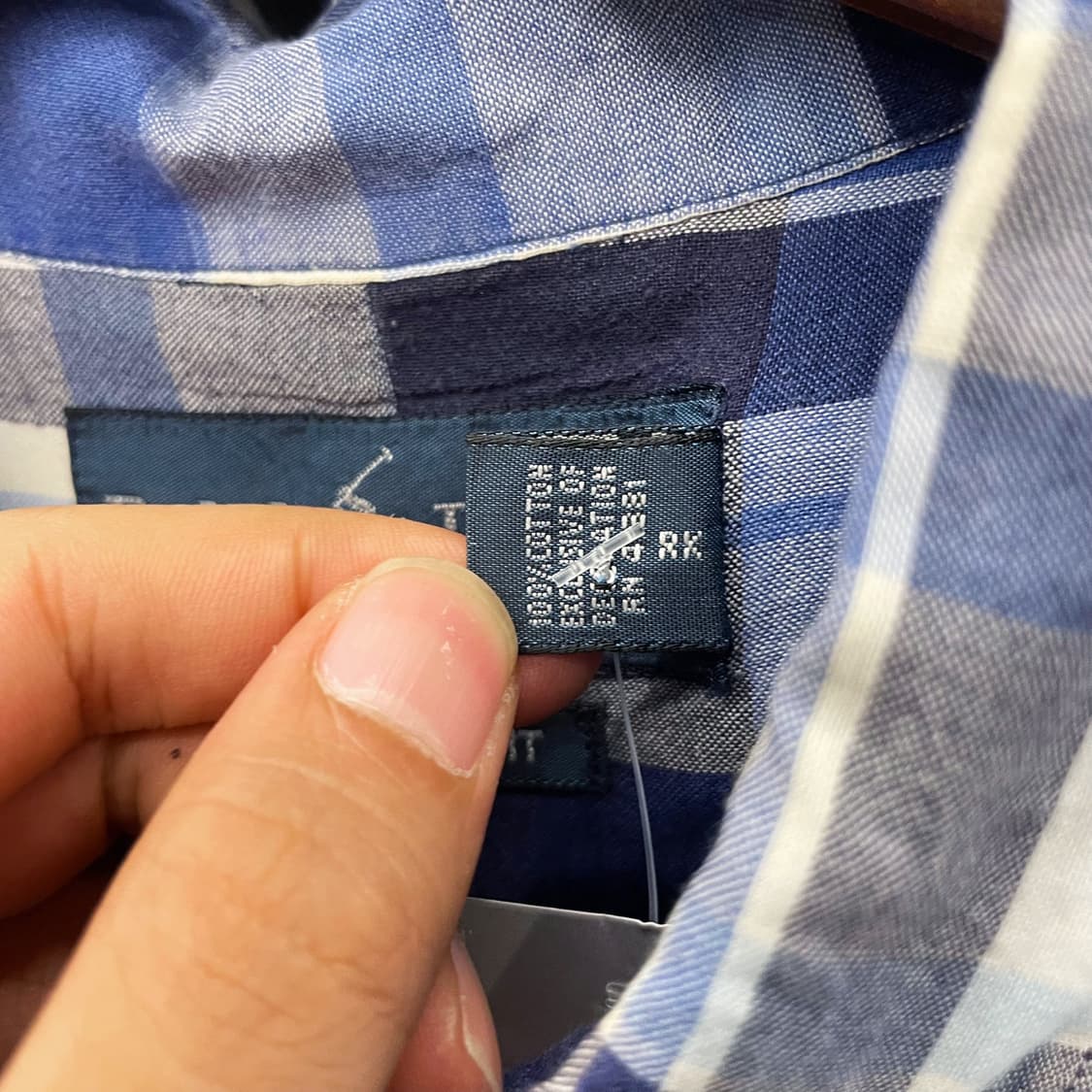 00s 폴로 랄프로렌 클래식 핏 빅 라인 멀티체크 반팔 셔츠 상품이미지6
