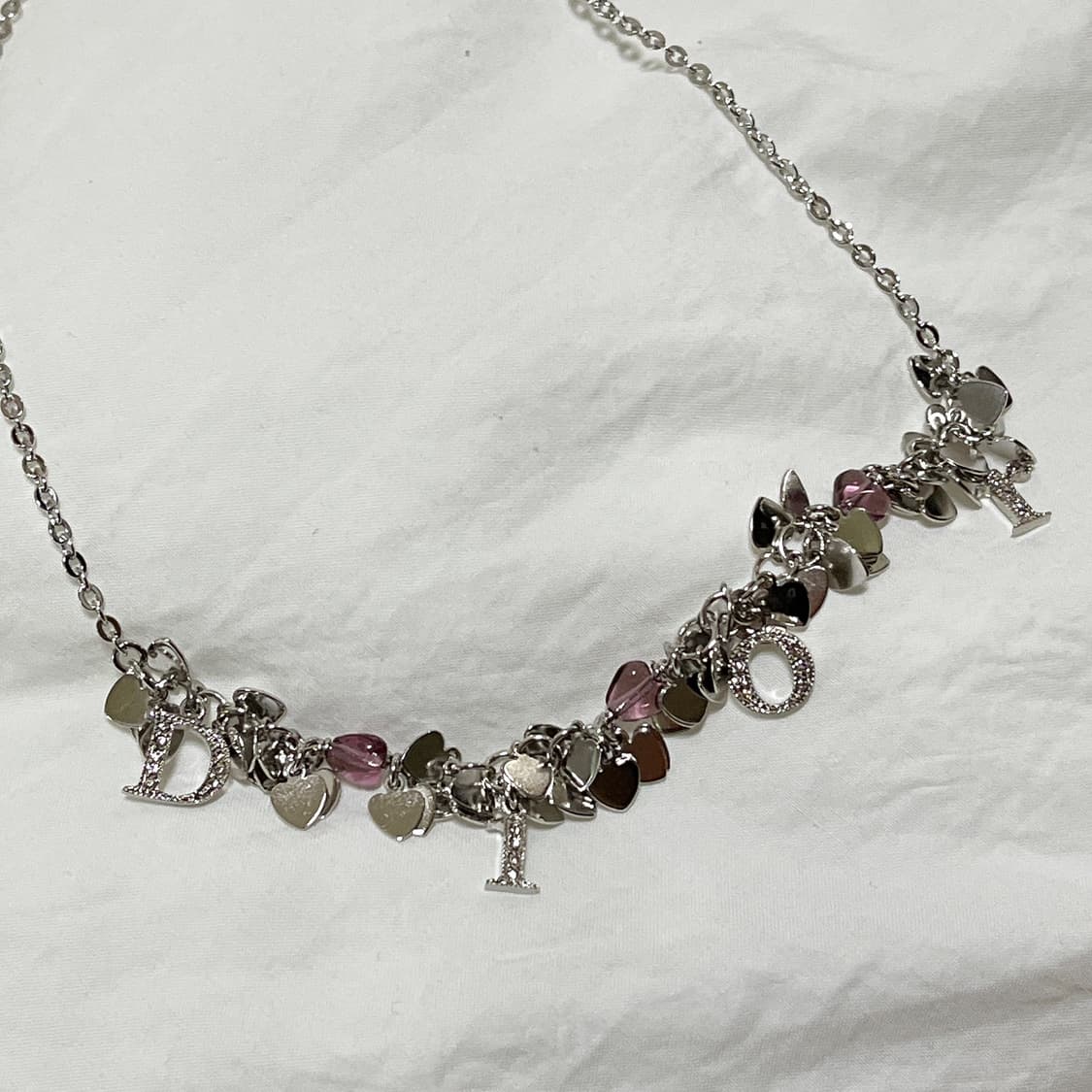 빈티지 ) dior 디올 하트칩 목걸이 상품이미지6