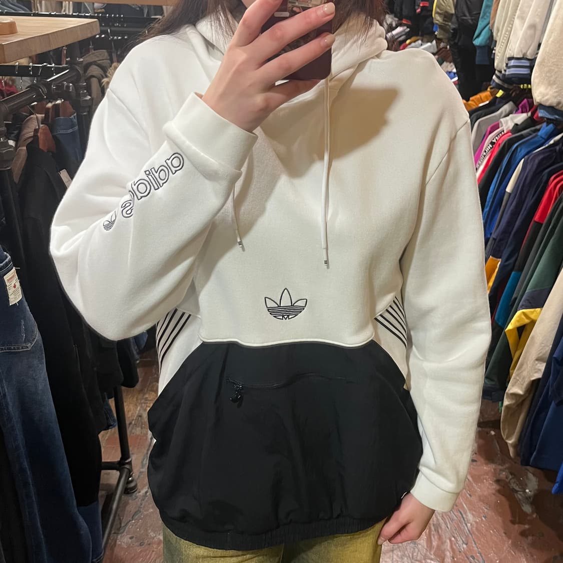 [HI] 아디다스 후드티 화이트 상품이미지2
