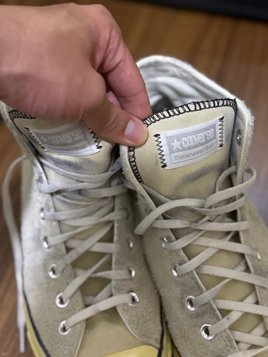 컨버스 디스이즈네버댓 콜라보 하이 (285) 상품이미지3