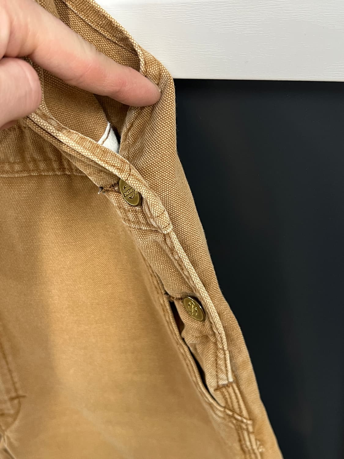 Dickies 디키즈 카펜터 롤업 멜빵 팬츠 상품이미지4