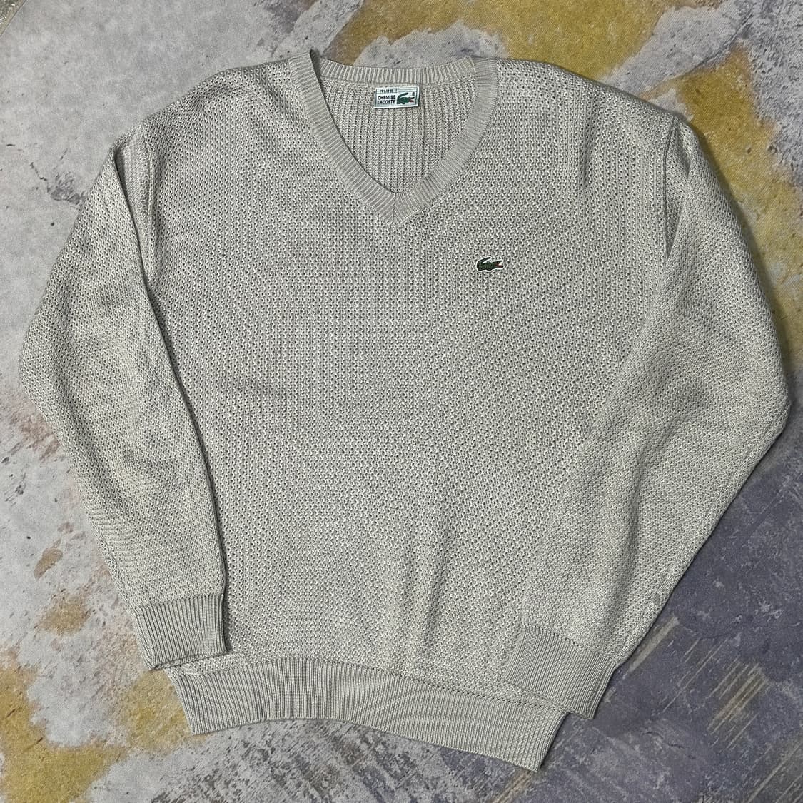 라코스테 와플 니트 105 상품이미지1