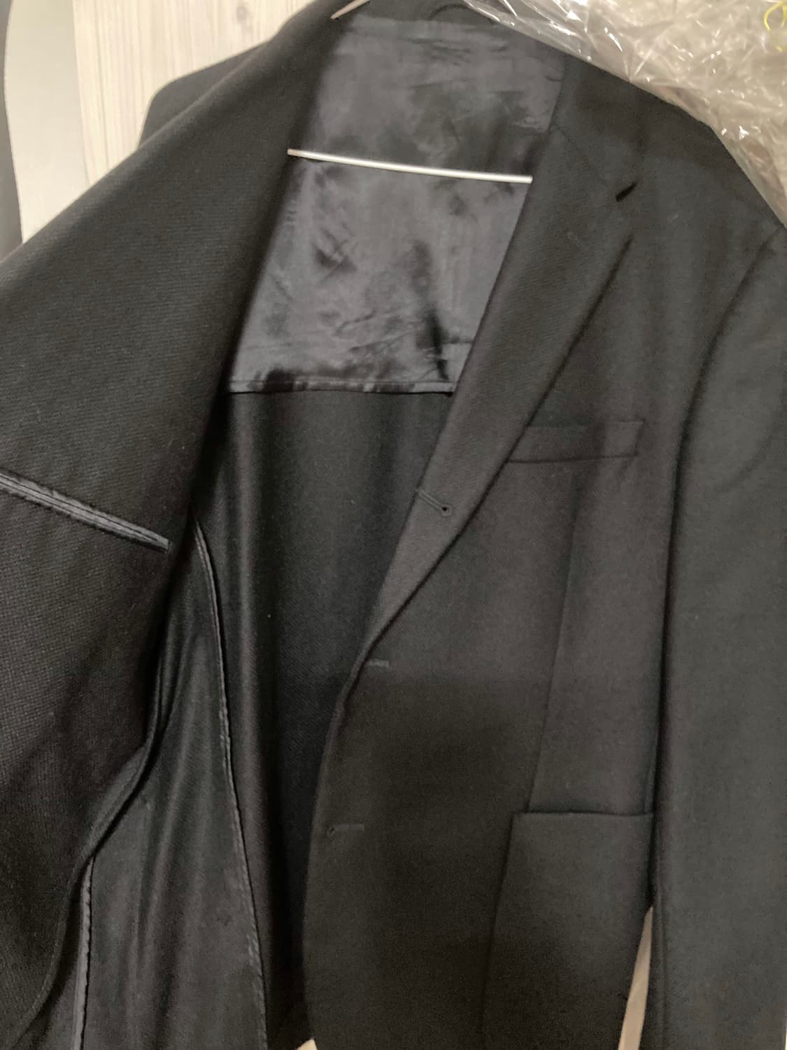 아워레가시 캔버스 블랙 울자켓 상품이미지2