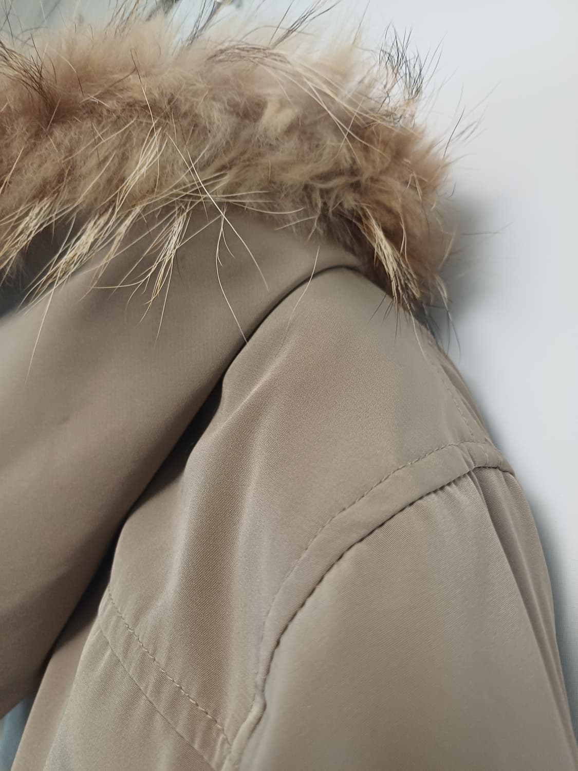 [거위털/풀구성] 지오송지오 리얼 라쿤 퍼 구스다운 사파리 점퍼 상품이미지8