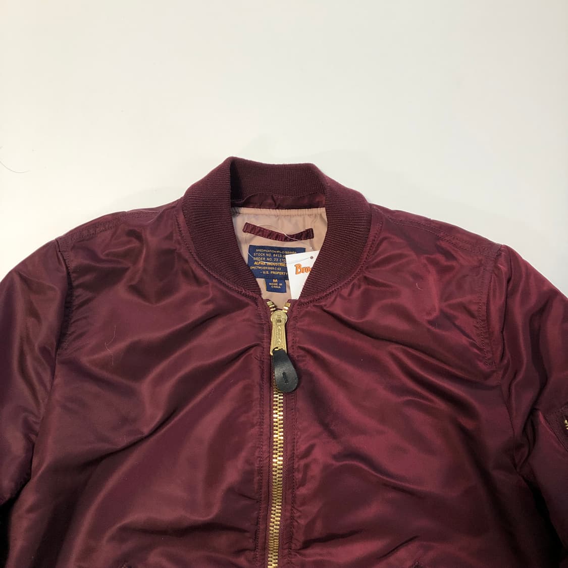 알파인더스트리 ma1 항공점퍼 상품이미지7