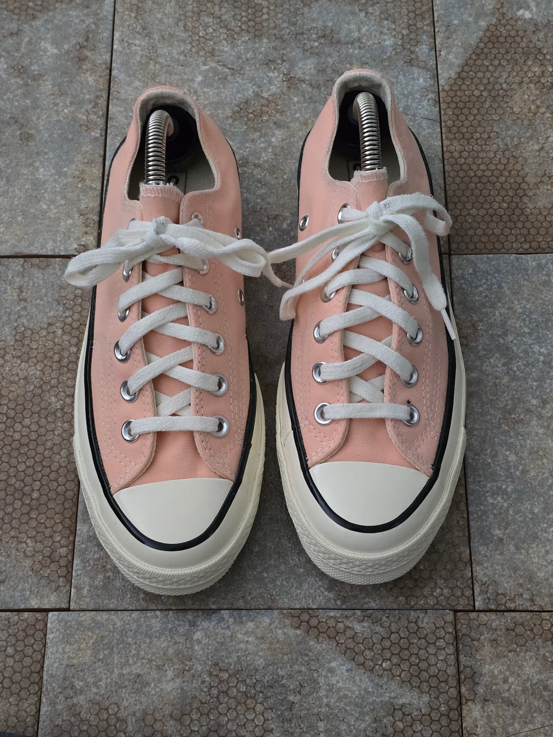 (245)컨버스 척 70 빈티지 캔버스 로우 체리코랄  상품이미지2