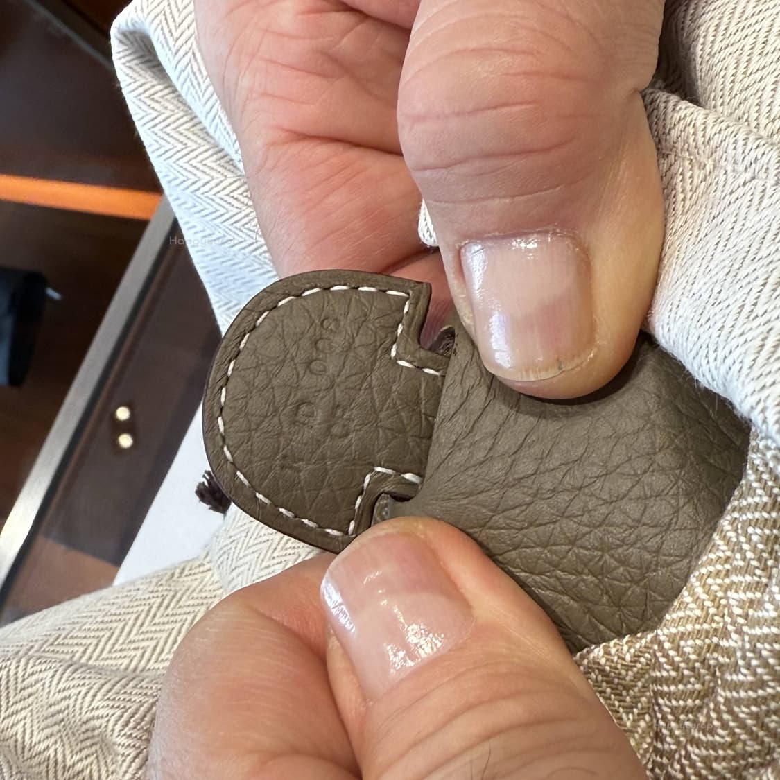 에르메스 에블린 III 클레망스 팔라듐 하드웨어 에토프 k각인 (9.22 상품이미지3