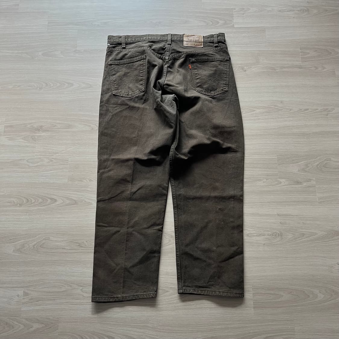 [38X30] 90s 빈티지 리바이스 565 브라운 made in usa 상품이미지4