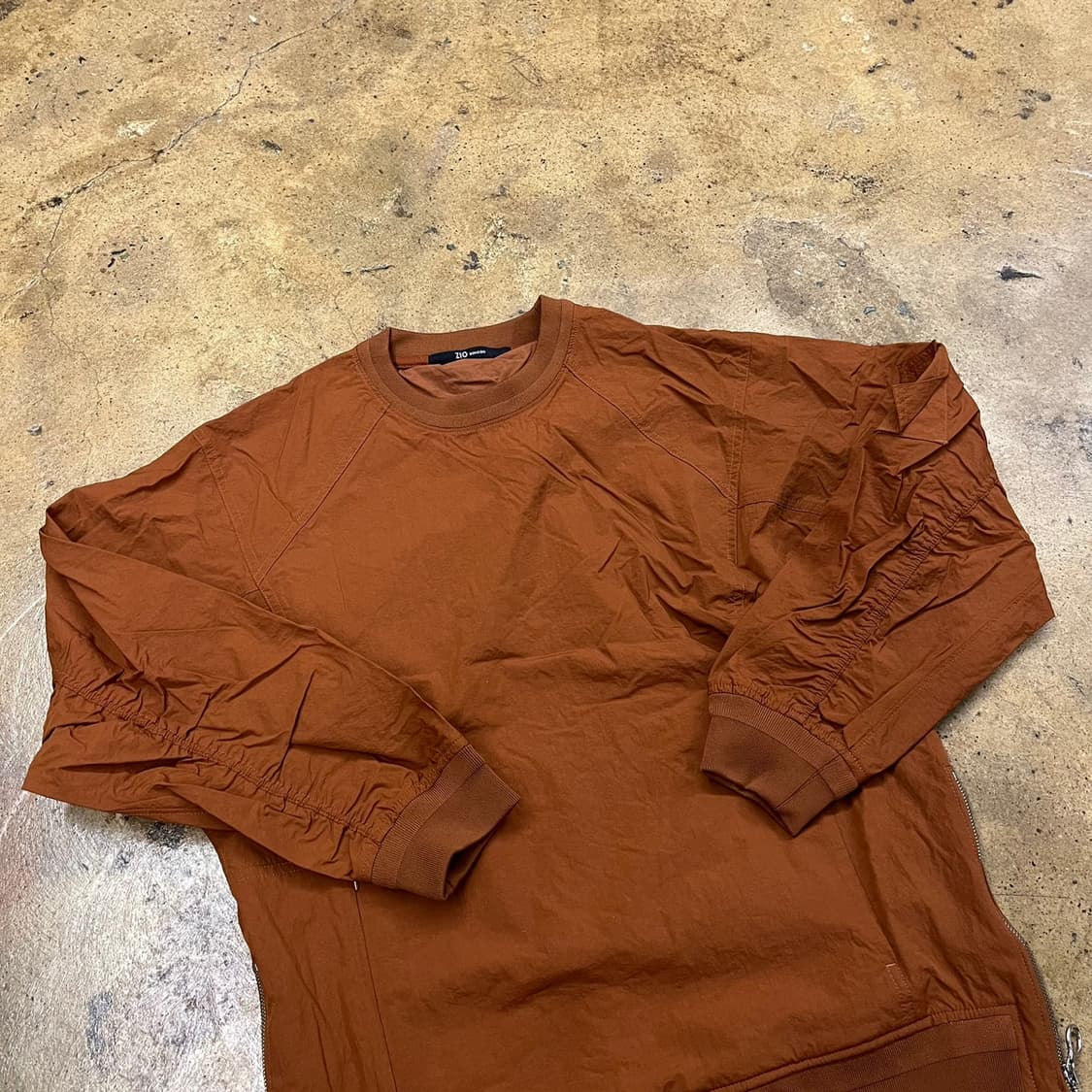 [정품/95] 지오송지오 나일론 카고 우븐 맨투맨 b17 상품이미지1