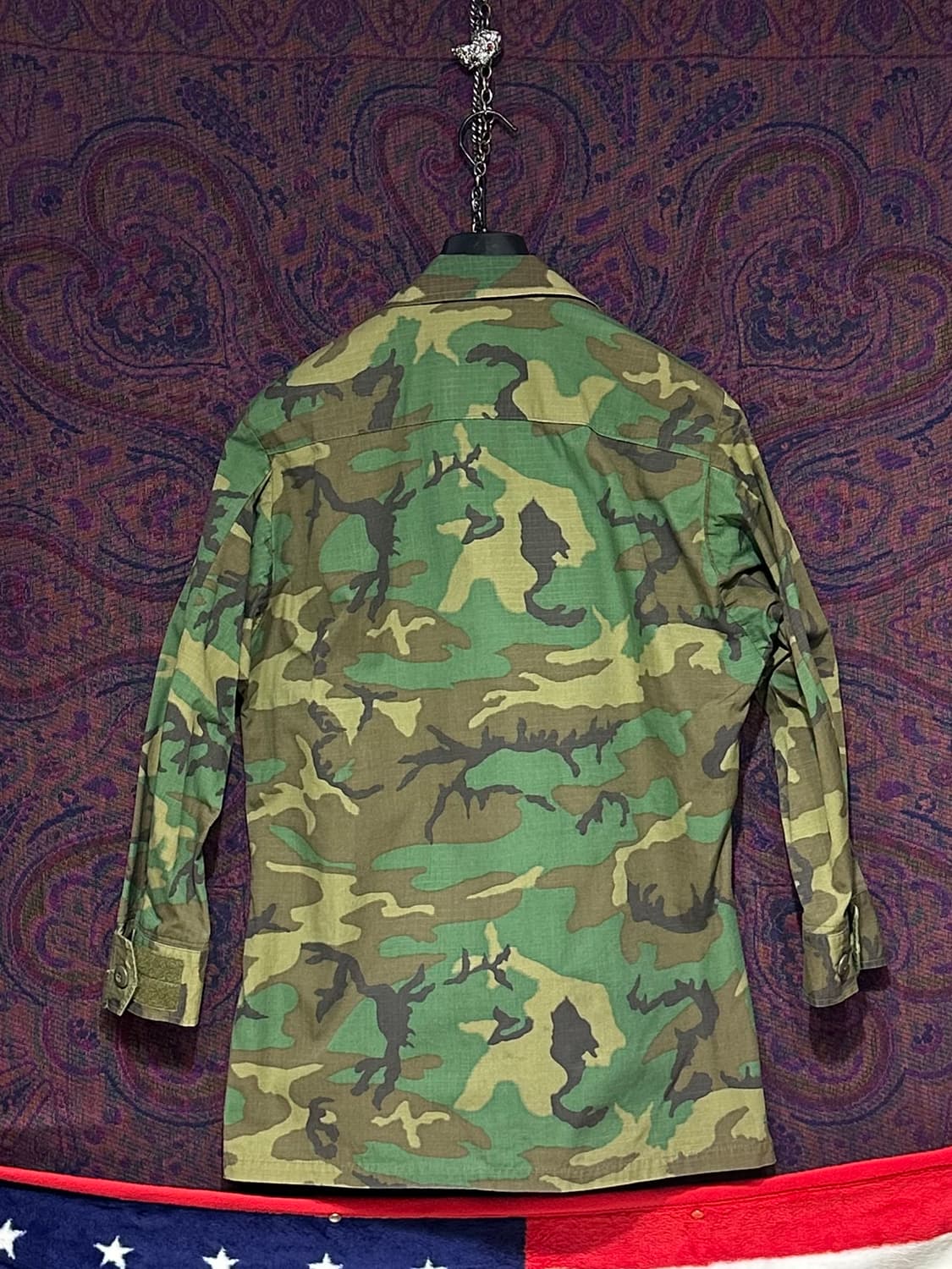 70's 미군 ERDL 베트남전 정글 퍼티그 상품이미지5