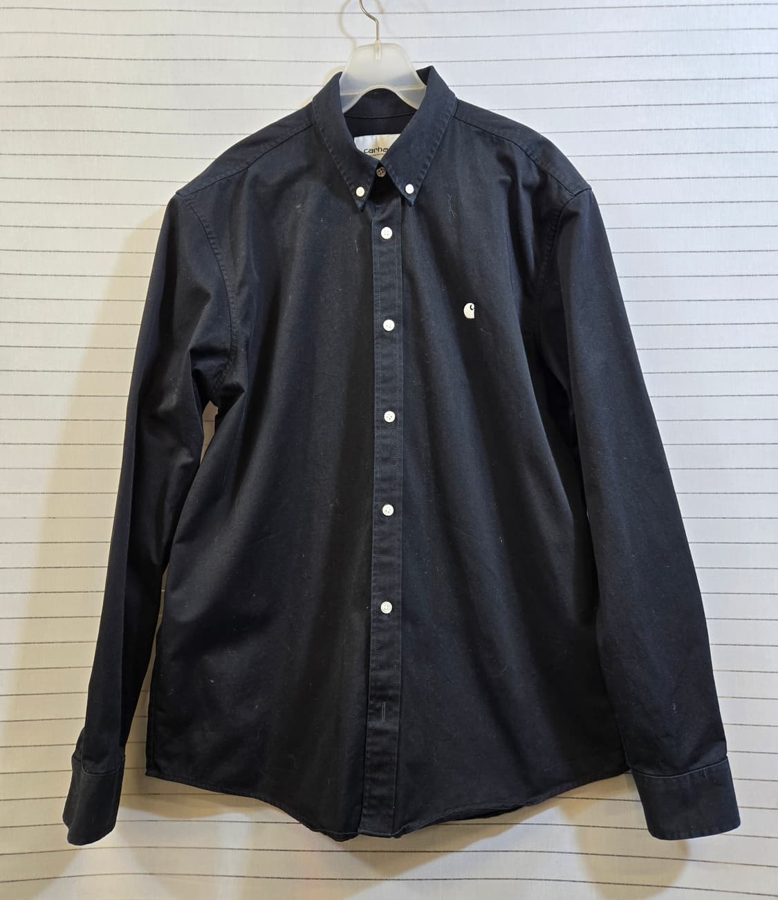 칼하트WIP 네이비 메디슨 셔츠 상품이미지2