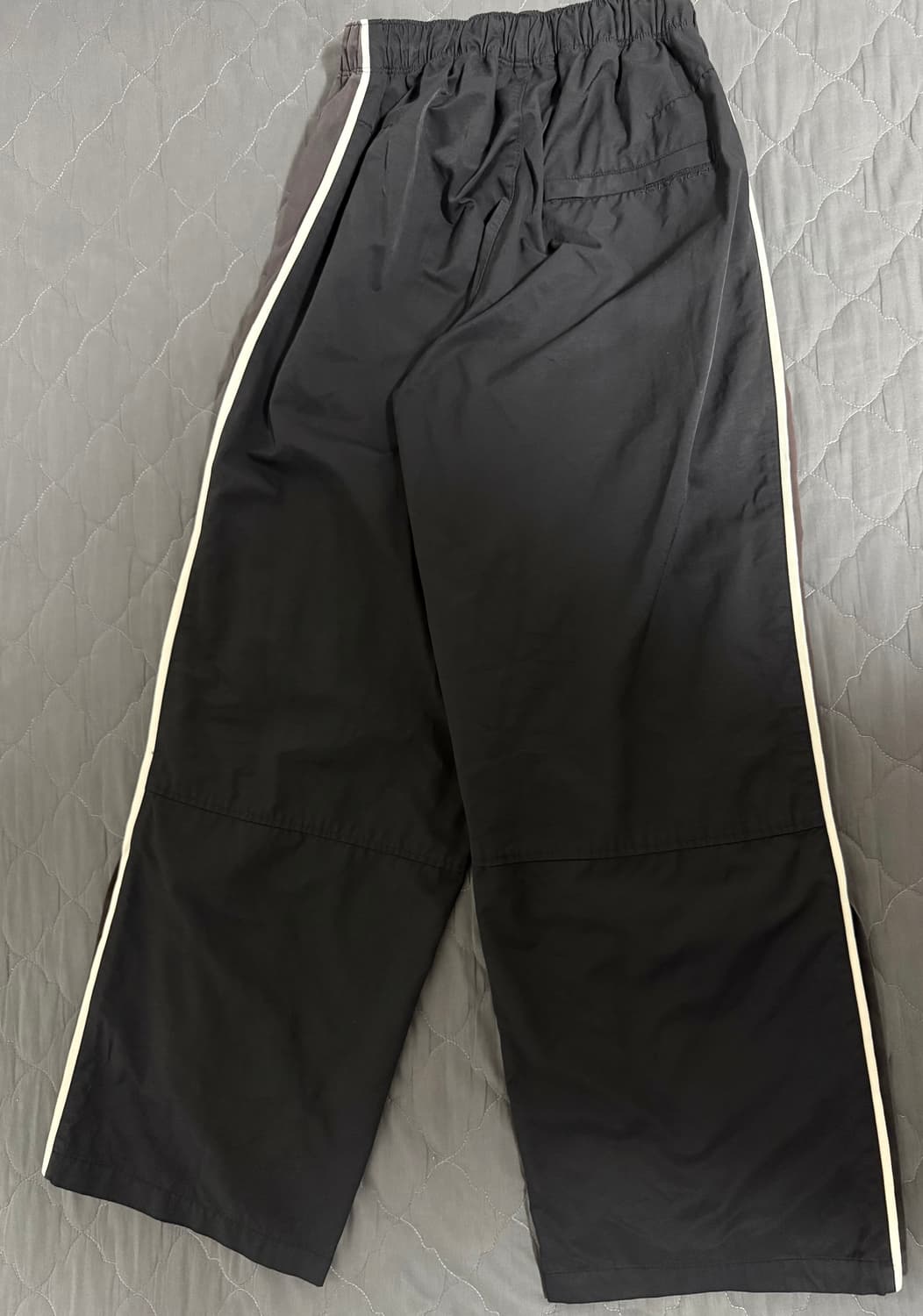 폴리테루 1011 나일론 트랙 스포츠블랙 2사이즈 판매 상품이미지2