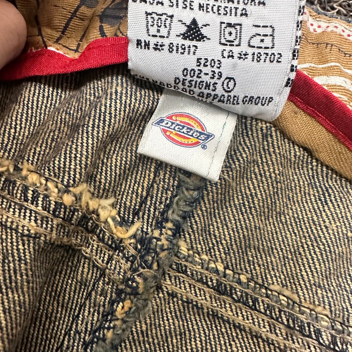 [새상품] Dickies 디키즈 여성 데님 와이드 팬츠 청바지 29인치 상품이미지7