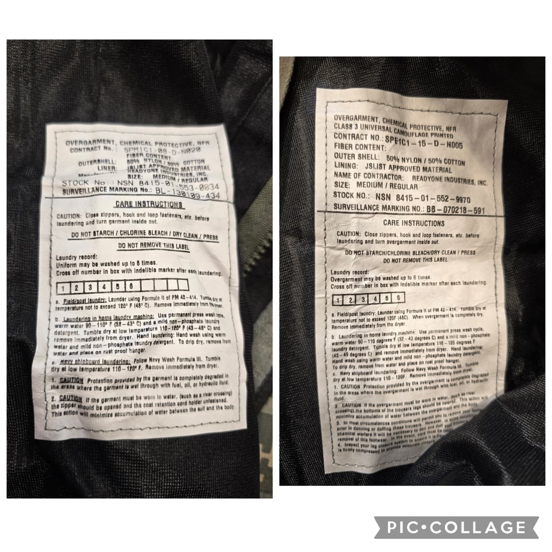 새상품) 미군 ACU 디지털 화생방 자켓 바지 군복 세트 미듐레귤러 상품이미지10