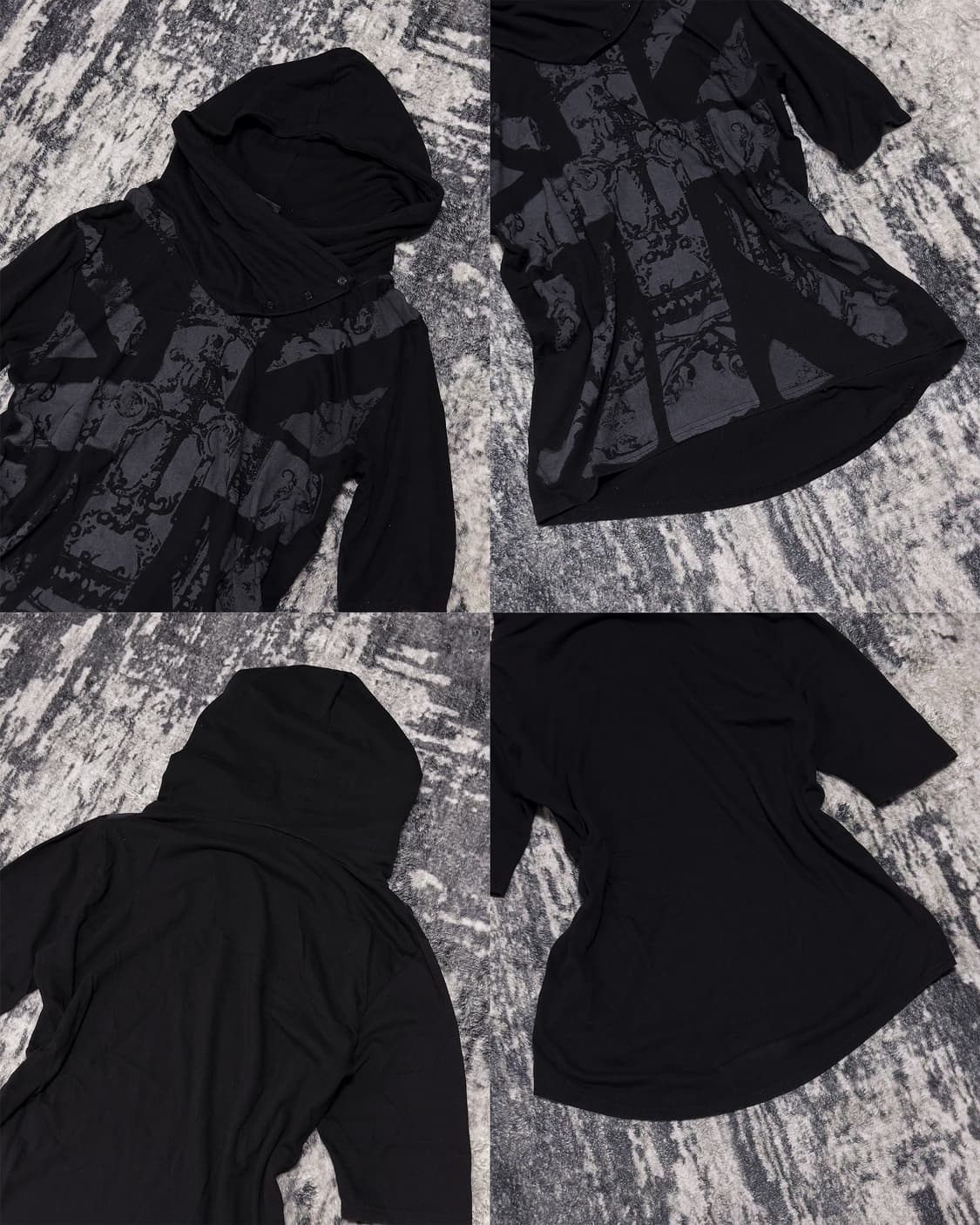 {Space Opera} Union Jack HighNeck Hoodie 상품이미지5