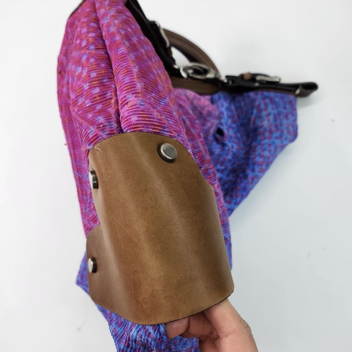 MARNI 멀티컬러 패브릭 벌룬 호보백 상품이미지3